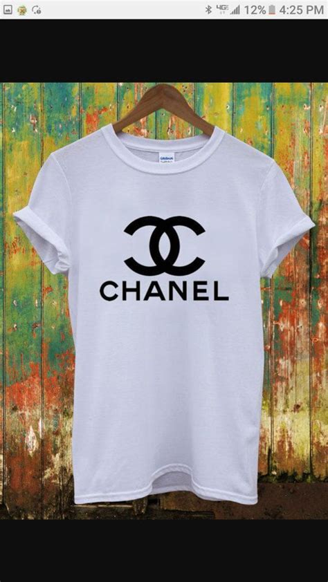 chanel t-shirt white|chanel oversized t shirt.